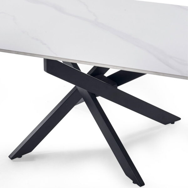 Bradley White Marble Coffee Table