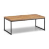 Brooklyn Nesting Coffee Tables - Oak/Gunmetal