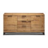 Brooklyn Sideboard - Dark Oak/Gunmetal