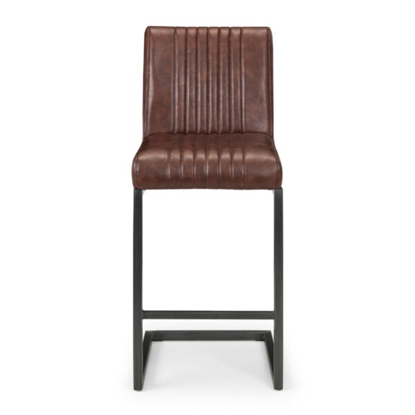 Set Of 2 Brooklyn Barstools - Charcoal grey