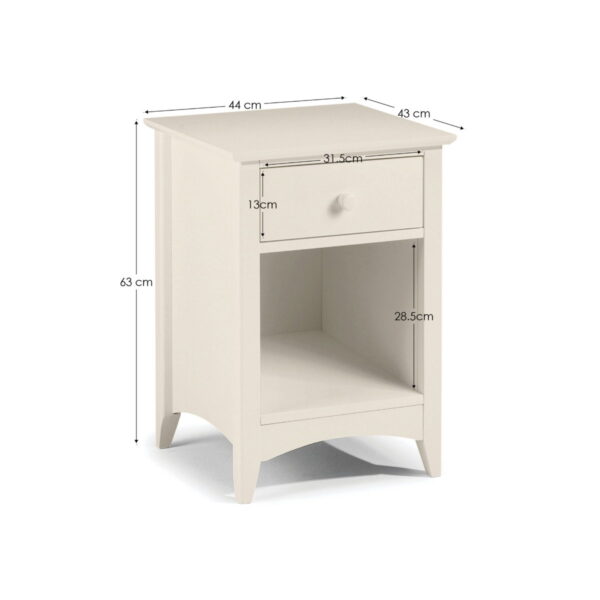 CAM010-5_1200x1200.jpg Cameo 1 Drawer Bedside