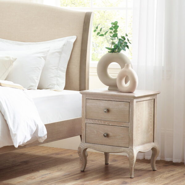Camille 2 Drawer Bedside