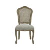 Set of 2 Camille Rattan Dining Chairs