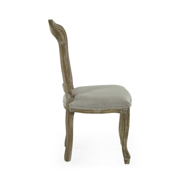 Set of 2 Camille Rattan Dining Chairs