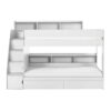 Camelot Staircase Bunk - All White