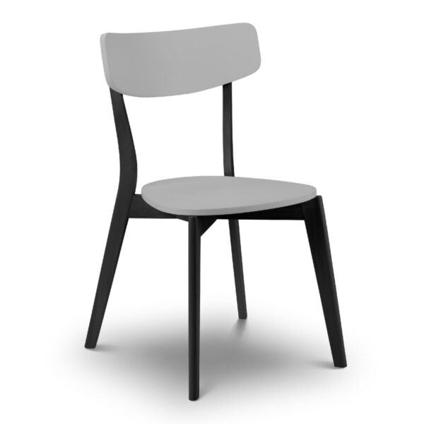 Set Of 2 Casa Dining Chairs - White/Oak