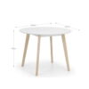 CAS201-5_1200x1200.jpg Casa Round Dining Table - White/Limed Oak