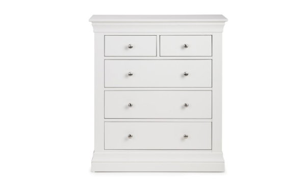 CLE202-3_600x375-2.jpg Clermont 3+2 Drawer Chest - Light Grey