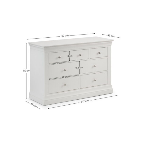 CLE203-8_1200x1200-3.jpg Clermont 4+3 Drawer Chest - Light Grey
