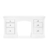 Clermont Dressing Table - Surf White