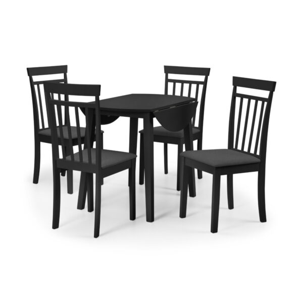 Set of 2 Coast Dining Chairs - Black