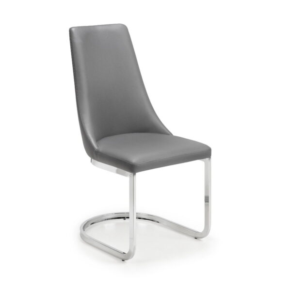 Set Of 2 Como Cantilever Dining Chairs