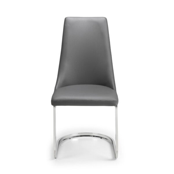 Set Of 2 Como Cantilever Dining Chairs