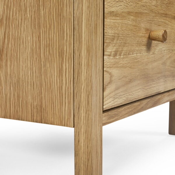 Coxmoor 2 Drawer Bedside - Oak