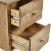 Coxmoor 2 Drawer Bedside - Oak