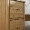 Coxmoor 2 Drawer Bedside - Oak
