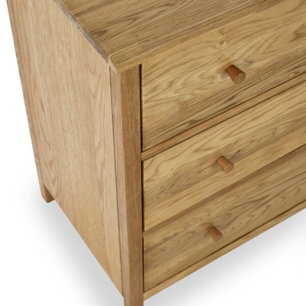 Coxmoor  3 Drawer Chest - Oak