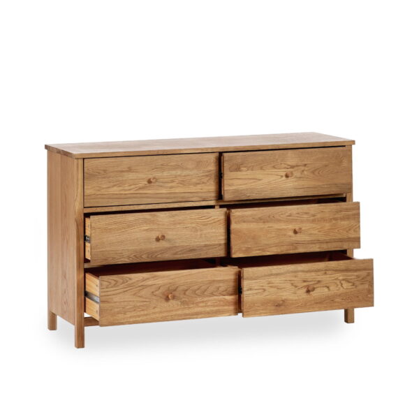 Coxmoor 6 Drawer Chest - Oak