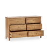 Coxmoor 6 Drawer Chest - Ivory & Oak