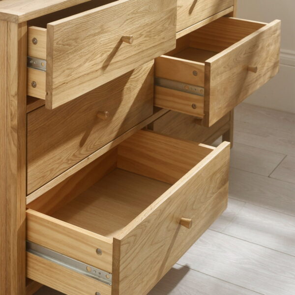 Coxmoor 6 Drawer Chest - Oak