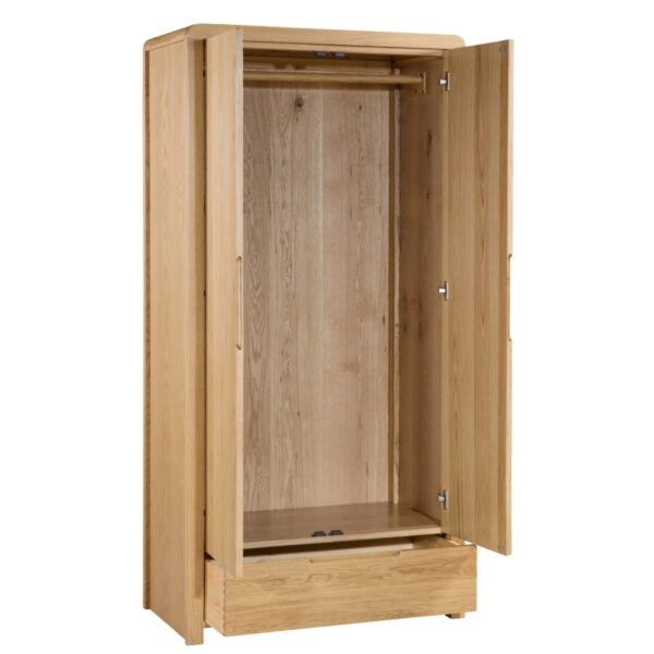 CUR205-3_1200x1200.jpg Curve 2 Door 1 Drawer Wardrobe