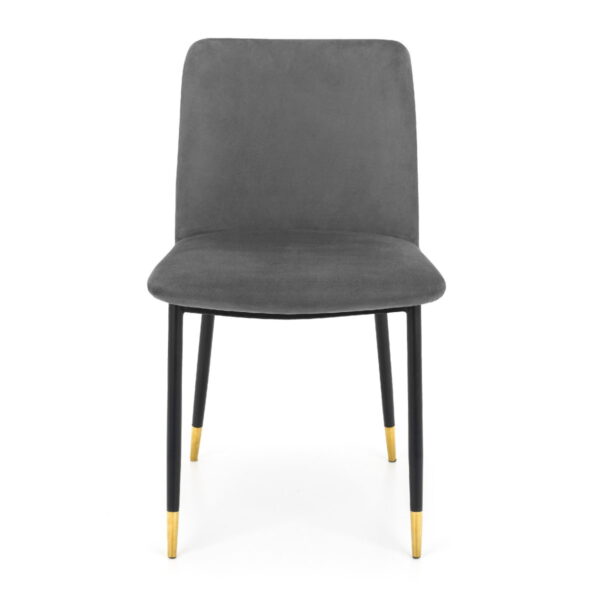 Set of 2 Delaunay Dining Chairs - Grey