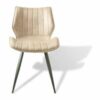 Alfa Dining Chair Moleskin Oyster SET OF 2