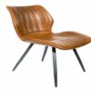 Alfa Dining Chair Vegan Leather Tan SET OF 2
