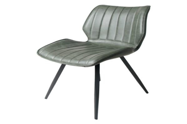 Alfa Dining Chair Vegan Leather Forest Green SET OF 2
