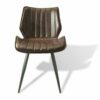 Alfa Dining Chair Vegan Leather Chestnut SET OF 2