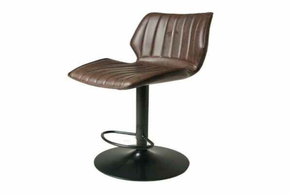 DF-BB-ALF03SET-featured-1 Alfa Gas Lift Bar Stool Vegan Leather Chestnut SET OF 2