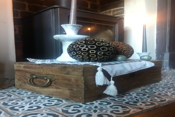 Antique Mahogany Chest - Medium