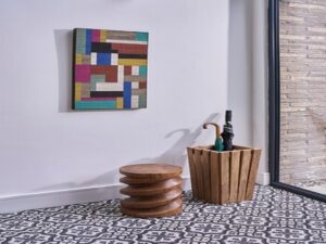 Abstract Tall Panel