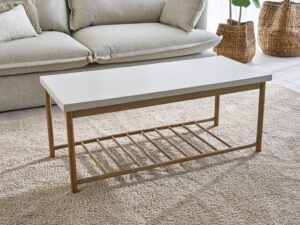 DF-BB-ASPE20-WW-featured Aspect White Rectangular Coffee with Rack