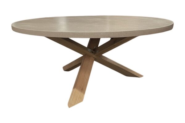 Aspect Oatmeal Round Dining Table