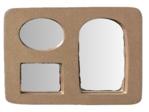 Trio Oatmeal Mirror