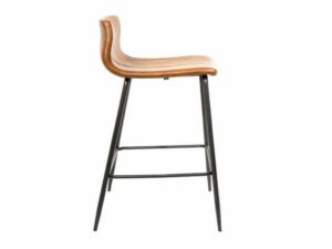 DF-BB-BARR01ASET-featured-1 Barracuda Barstool Vegan Leather Tan SET OF 2