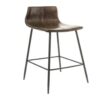 Barracuda Barstool Vegan Leather Chestnut SET OF 2