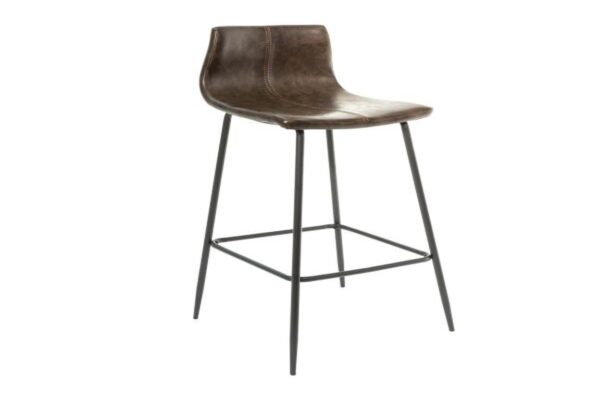 Barracuda Barstool Vegan Leather Chestnut SET OF 2