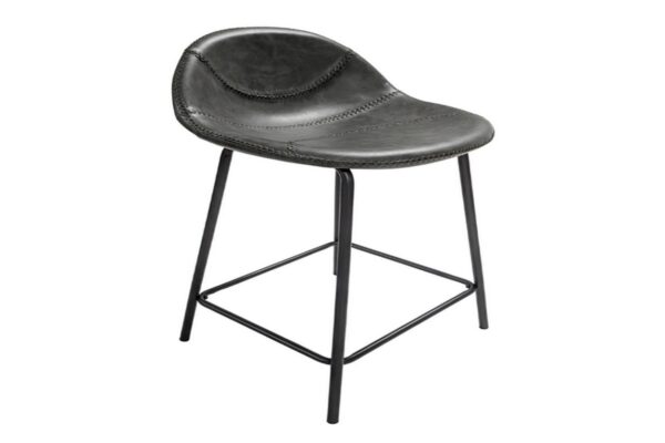 Baseball Counter Stool Grey SET OF 2