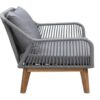 Berkeley Conversation Set with 2 Chairs + Bench (1 box)