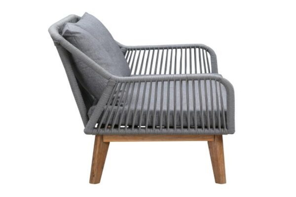 Berkeley Conversation Set with 2 Chairs + Bench (1 box)