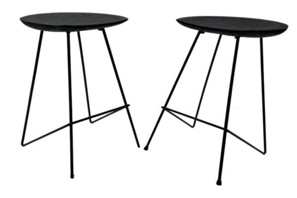 Bibisa Coal Bar Stool (set of 2)
