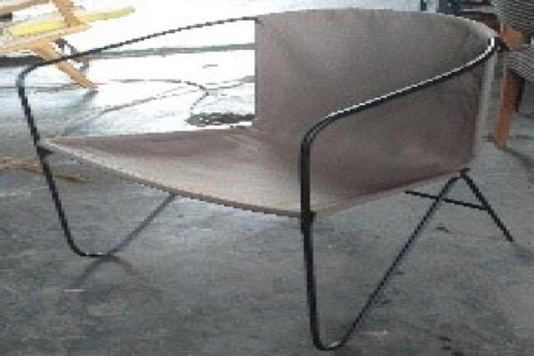 DF-BB-BIBI11-K-featured Bibisa Stacking Easy Chair - Khaki