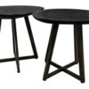 Bibisa Coal Stool (set of 2)
