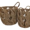 Double Wave Baskets Set of 2