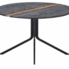Striped Round Cafe Table (2 boxes)