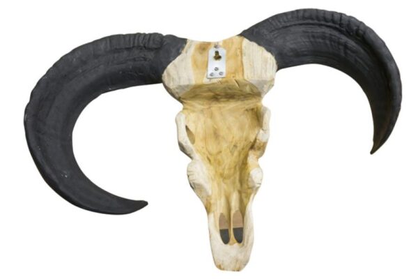 Vegan Hunting Trophy - Ram Black Horns