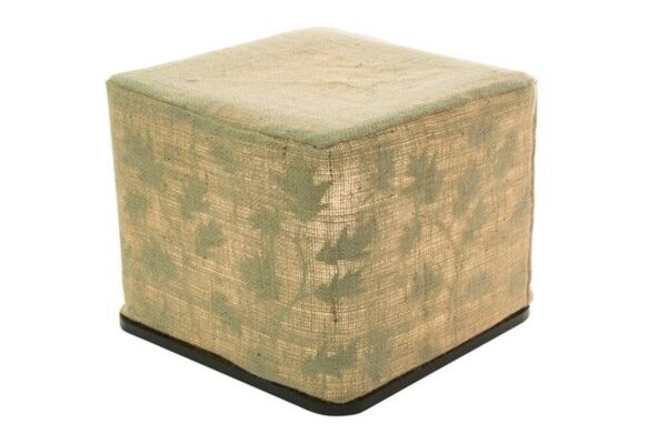 Hessian Pop Stool Lamp