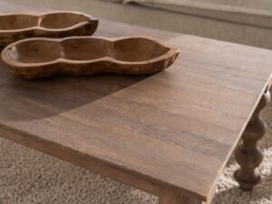 Carob Coffee Table - Greywash